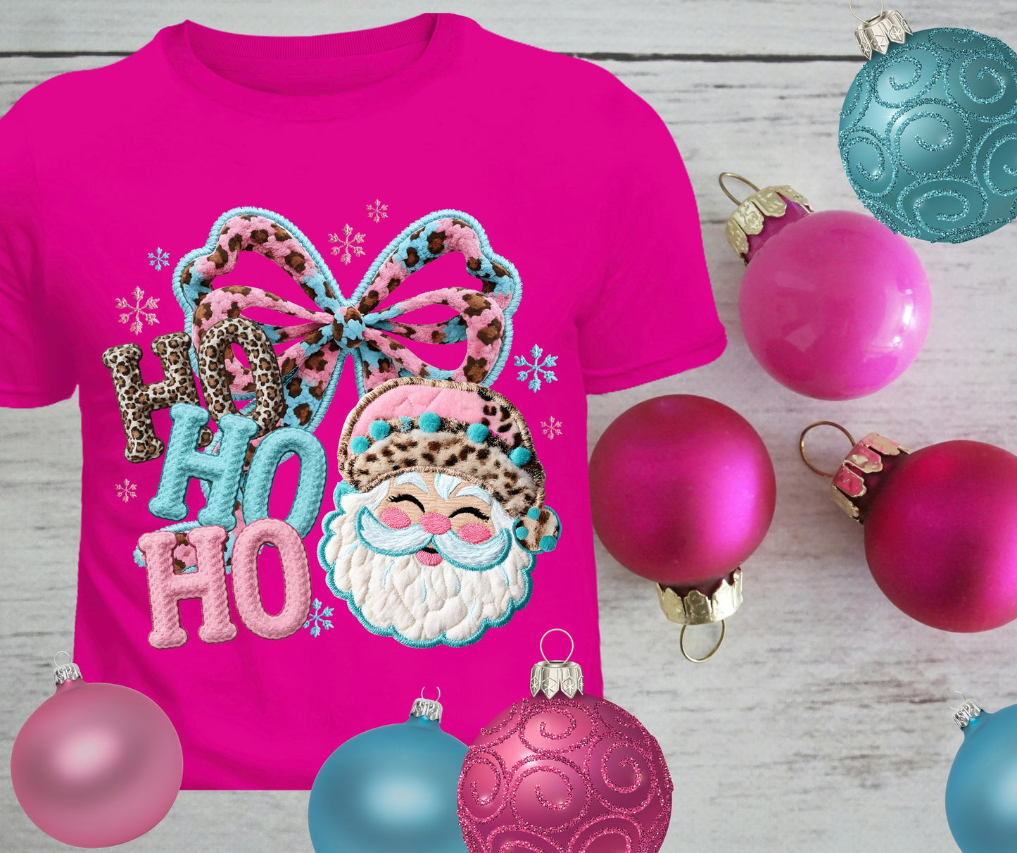 Retro Ho Ho Ho - Adult Tee