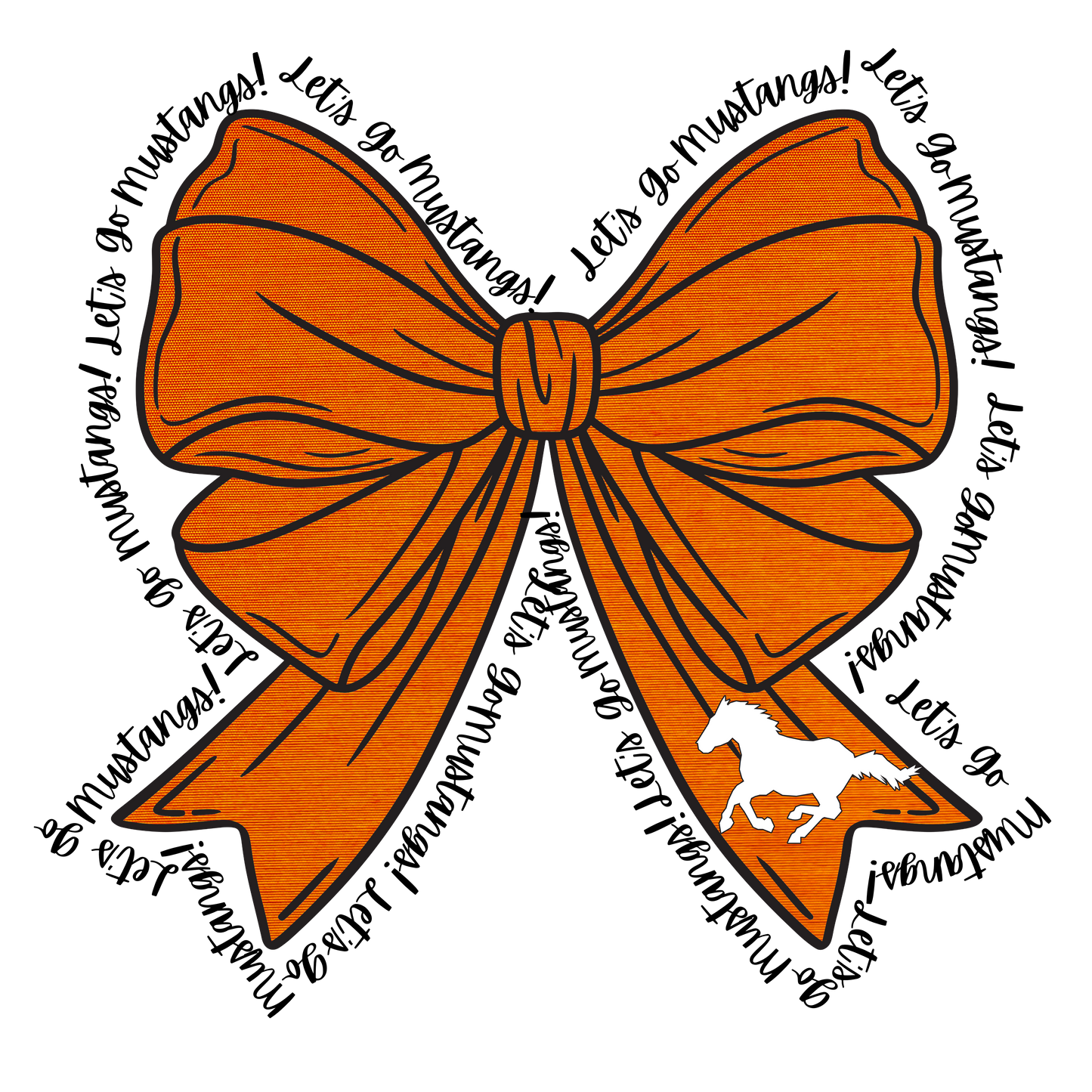 School Mascot Bow