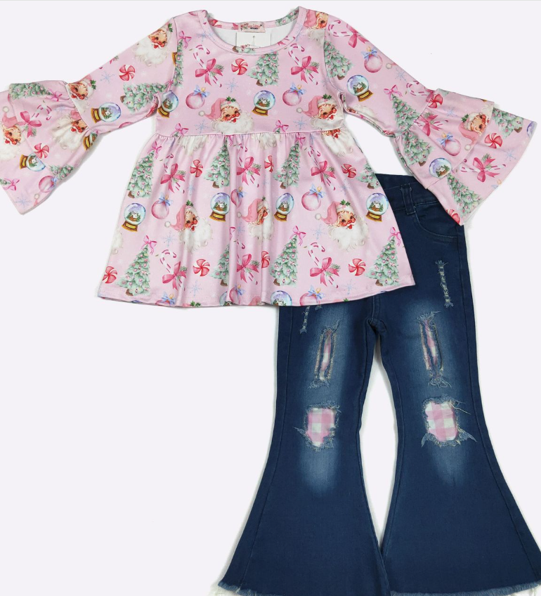 Snowglobe & Santa Set