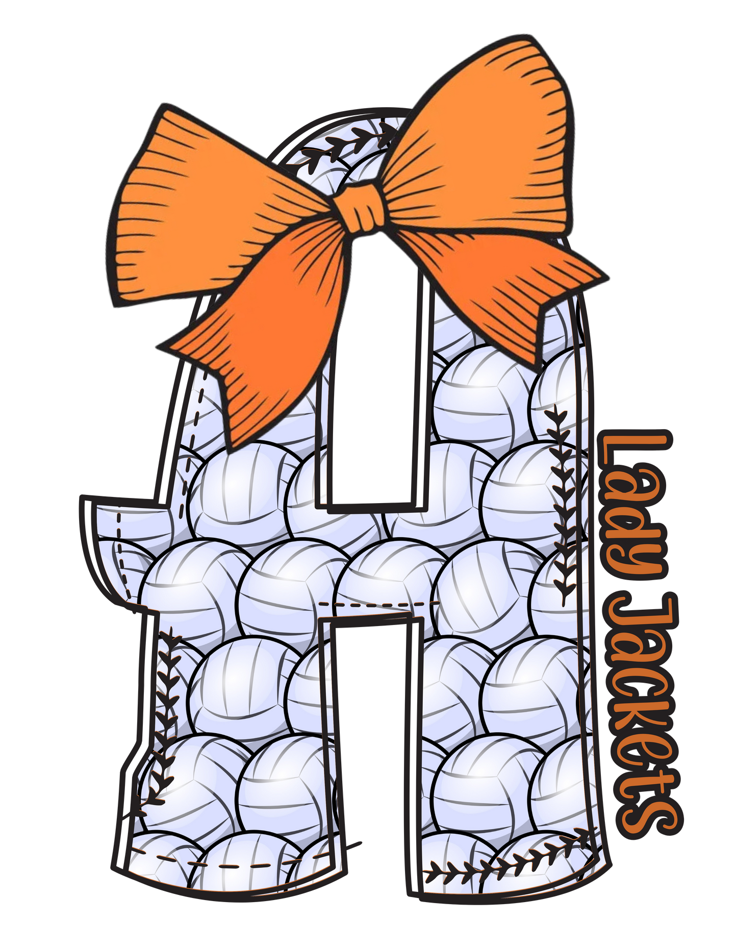 Jackets Volleyball A w/ Bow