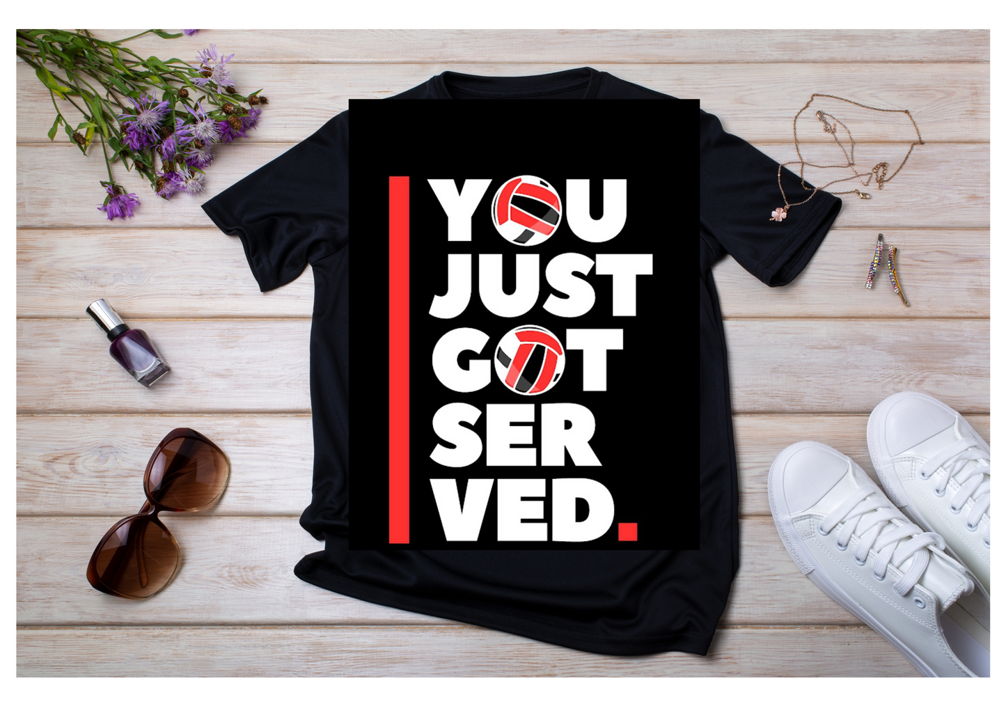 Caffey Volleyball Player Shirt