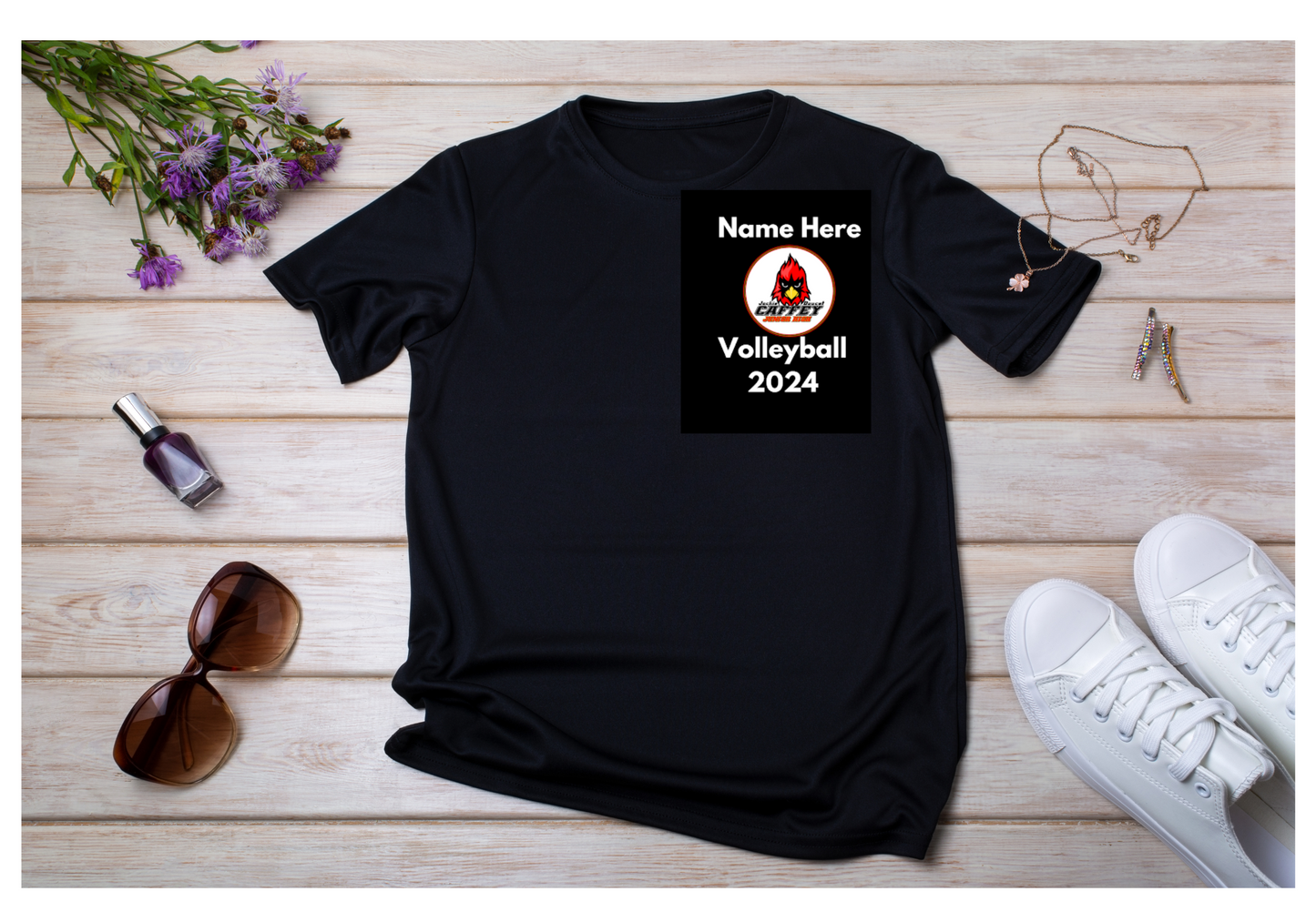 Caffey Volleyball Player Shirt
