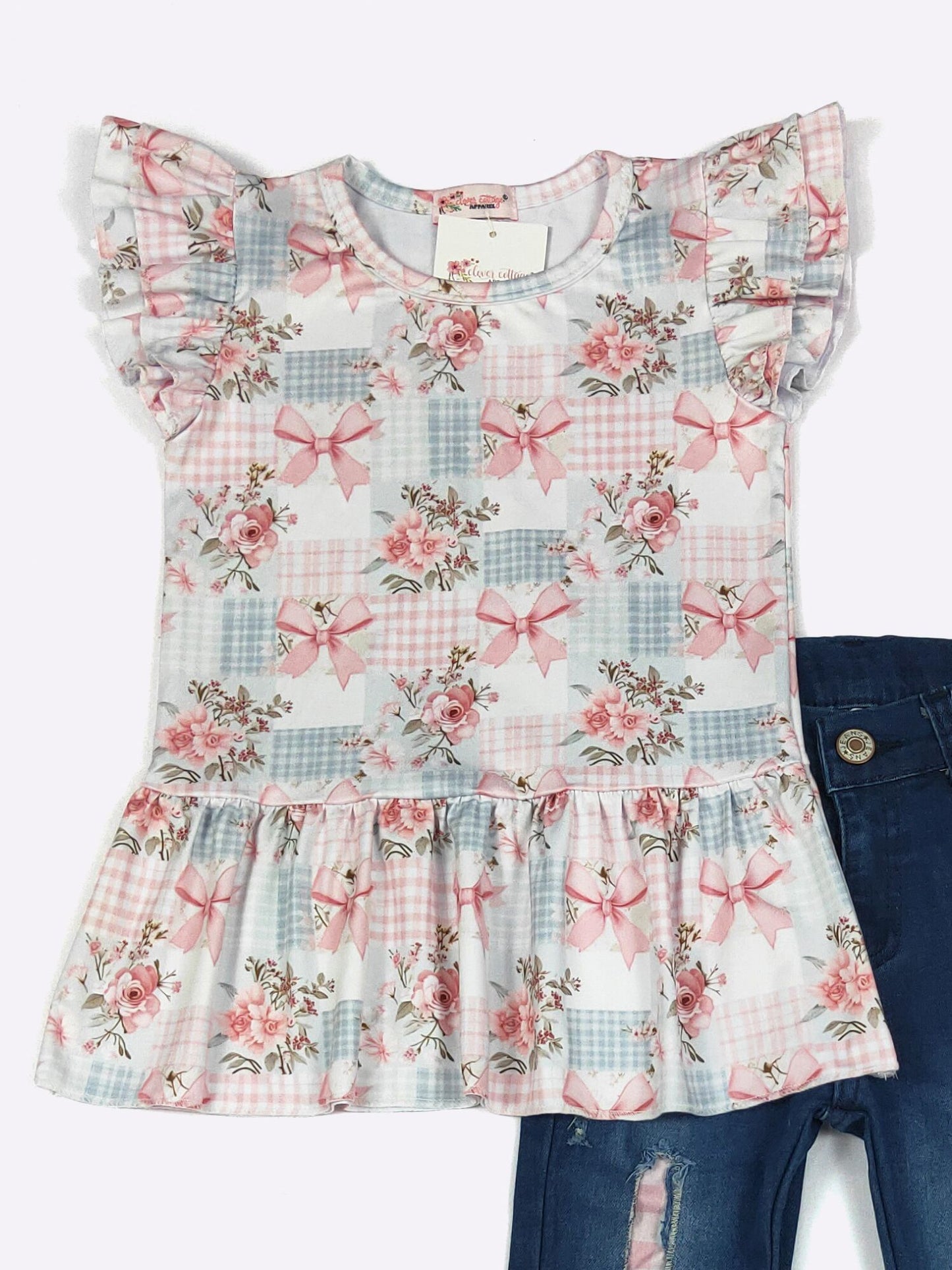 Patchwork Baby Romper