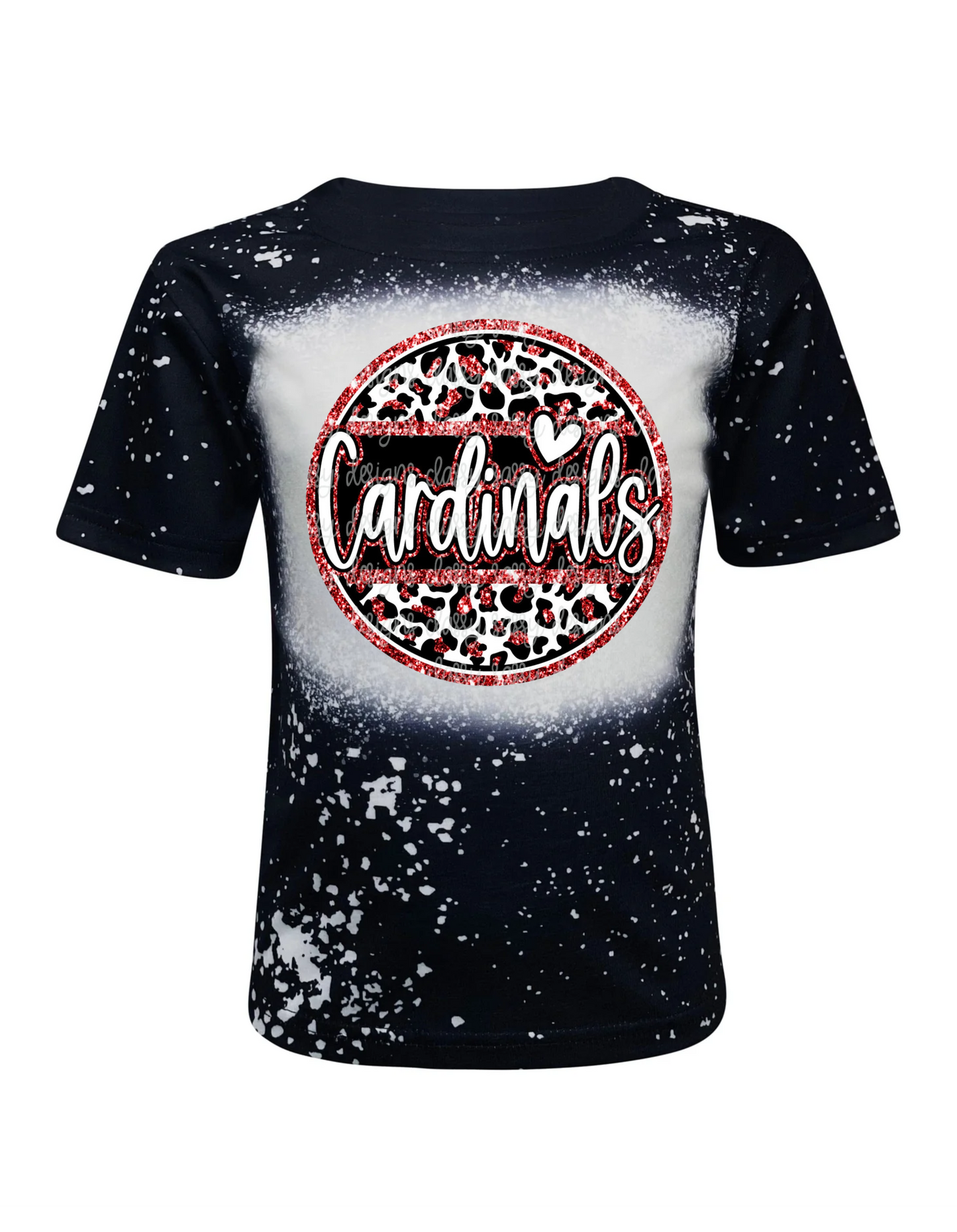 Round Cardinals Bleached shirt