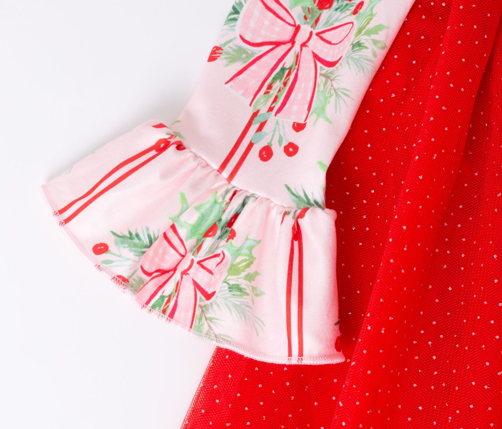 Holly Stripes Tutu Dress