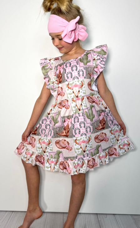 Rootin' Tootin' Girls Dress